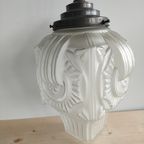 Belgian Scailmont Art Deco Glass Lamp ( +/-1930) thumbnail 5