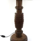 Vintage Houten Lampvoet Groot thumbnail 4