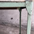 Industrial Two Tier Metal Side Table thumbnail 6