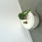 Witte Space Age Salontafel Op Wielen thumbnail 4