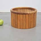 Vintage Planter Eiken Hout Plantenbak Scandinavisch Design thumbnail 5