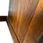 Vintage Houten Bureau Met Rolluik – Retro Stijl thumbnail 17