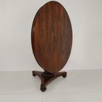 Uitstekende Kwaliteit 19E-Eeuwse Willem Iv Palissander Ontbijttafel Met Kantelblad – Ca. 1820 thumbnail 6