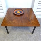 Prachtige Retro Vintage Midcentury Travertin Salontafel thumbnail 11