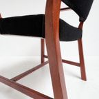 Set Van 2 Deense Mahoniehouten Stoelen Van Erik Bjorn Olsen thumbnail 7