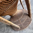 Emmanuelle Peacock Wicker Chair thumbnail 14