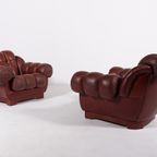 1970’s Vintage Italian Design Sculptural Armchairs thumbnail 4