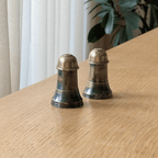 Vintage Silver-Plated Salt And Pepper Shakers thumbnail 2