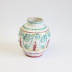 Fratelli Fanciullacci Vase With Decorations, Italy 1950S - 1960S. thumbnail 9