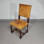 Matching Set / Castle Chairs / Neo Barok / Sheep Leather / 1900S thumbnail 15
