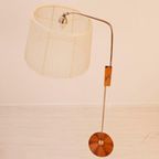 Vintage Deens Design Vloerlamp, Retro Jaren 60, Teak Hout thumbnail 7