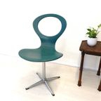 Vintage Eetkamerstoel Jaren 60/ 70 Design Plywood Benze thumbnail 6