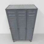Industriële Stalen Locker Met 3 Deuren thumbnail 5