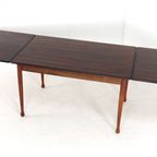 Palissander Rechthoekige Verlengbare Eettafel Vintage thumbnail 18