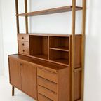 Scandinavisch Teak Fineren Boekenkast Forsol thumbnail 4