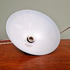Art Deco Hanglamp In Kegelgroen Opaline, 1920-30 thumbnail 10