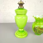 Groene Opaline Olielamp thumbnail 6