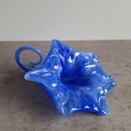 Glasblaaskunst Blauwe Bloem thumbnail 5