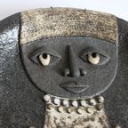 Dour Ceramic Wall Art By Marie Henriette Bataille, Belgium 1970S. thumbnail 9