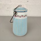 Antieke Emaille Opbergpot thumbnail 3