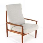 Grete Jalk Voor France & Son Fauteuil Vintage Deens thumbnail 10