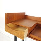 Vintage Teakhouten Sidetable | Hal Kastje Deense Parel Teak thumbnail 5