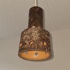 Hanglamp, Keramiek, Bestaande Uit 2 Delen, Kelk En Stam, Vintage thumbnail 8