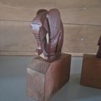 Art Deco Olifant Boekensteunen thumbnail 7