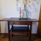 Strakke Klassieke Sidetable Bijzettafel, Stomme Knecht, Theetafel thumbnail 3