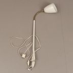 Vintage Bureau Lamp Wit Zweden Rond 1960 thumbnail 3