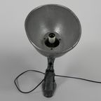 Industriele Aluminium Straatlamp, Wandlamp, Jaren 50 thumbnail 15
