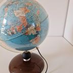 Vintage Wereldbol Lamp Jaren 60 Globe thumbnail 11
