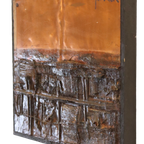Vintage Schilderij Finn Lorentzen Koper thumbnail 6