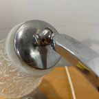 Set Van 2 Art Deco Bureaulampen Van Marmer En Glas thumbnail 8