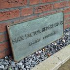 Pracht Reclame Plaquette Plaque Plaat Max Factor Nederland. thumbnail 5