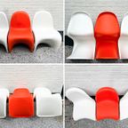 Iconische Vintage 'Panton Chair' - Oranje - Design By Verner Panton - 60S - Vitra - Original thumbnail 8