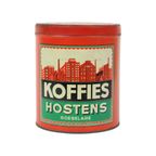 Koffie Blik Hostens Roeselare Rood Eerste Helft 20Ste Eeuw Art Deco Stijl 18Cm thumbnail 7