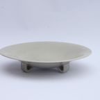 Celadon Green Fruit Bowl By Adco Groningen Netherlands 1930S thumbnail 3