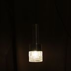 Vintage Hanglamp Chroom/Glas, Jaren '60 thumbnail 4