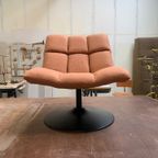 DUTCHBONE Fauteuil In Perzikoranje – Opnieuw Bekleed thumbnail 5