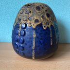 Flower Vase In Fat Lava By Alfred Klein Model 731/17 thumbnail 6