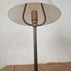 Klassieke Tafel Lamp Messing Glas thumbnail 6