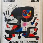 Miro Art-Print Tentoonstellings-Affiche Unesco thumbnail 4