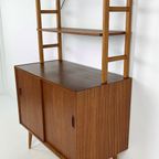 Scandinavisch Vintage Teak Fineren Kast Vardo thumbnail 4