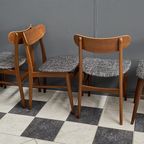 5 Teak Dining Chairs 1960S thumbnail 7