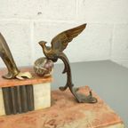 Groot Marmeren Art Deco Beeld Scali thumbnail 2