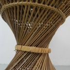 Vintage Rotan En Bamboe 'Emmanuelle' Stoel, Klein Model thumbnail 17