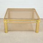 Vintage Messing Salontafel Rookglas thumbnail 5