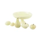 Vintage Fruitschaal Onyx Marmer Natuursteen Decoratie thumbnail 9