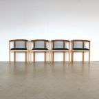 Vintage “String” Chairs | Stoelen | Tranekaer | Set Van 4 Prijs/Set thumbnail 11